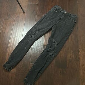 F21 Premium Distressed Skinny Jeans